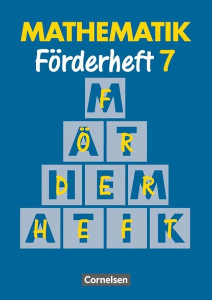 Mathematik. Neue Ausgabe für Sonderschulen. Förderheft 7. RSR, Heribert Gathen ; Gertrud Gonsior ; Rolf Kirsch ; Marita Sommer - Paperback - 9783464581575