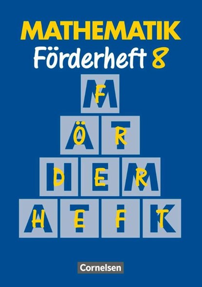Mathematik für Sonderschulen Neu. Förderheft 8, Heribert Gathen ; Gertrud Gonsior ; Rolf Kirsch ; Marita Sommer - Paperback - 9783464581582