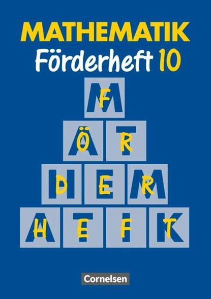 Mathematik für Sonderschulen Neu. Förderheft 10, Heribert Gathen ; Gertrud Gonsior ; Rolf Kirsch ; Marita Sommer - Paperback - 9783464581605