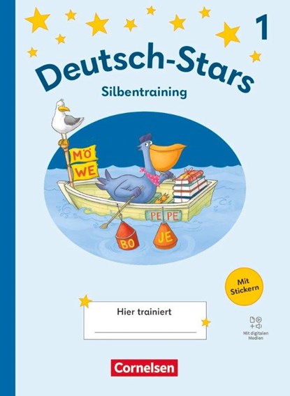 Deutsch-Stars 1. Schuljahr - Lesetraining Ausgabe 2025 - Silbentraining - Übungsheft, niet bekend - Paperback - 9783464815113
