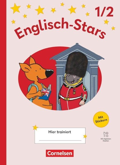 Englisch-Stars 1./2. Schuljahr - Allgemeine Ausgabe 2025 - Übungsheft mit Lösungen und digitalen Medien, Marion Lugauer ; Sabine Schwarz ; Stefanie Gleixner-Weyrauch ; Jasmin Brune - Paperback - 9783464815168
