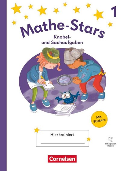 Mathe-Stars 1. Schuljahr - Knobel- und Sachaufgaben Ausgabe 2025 - Übungsheft, niet bekend - Paperback - 9783464815274