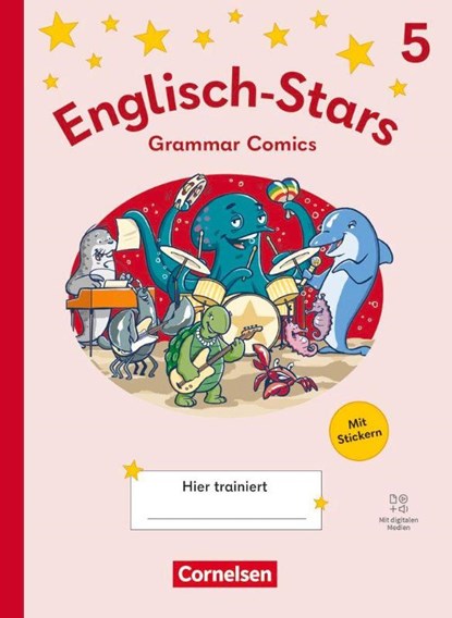 Englisch-Stars 5. Schuljahr - Allgemeine Ausgabe ab 2025 - Übungsheft Grammar Comics, niet bekend - Paperback - 9783464816486