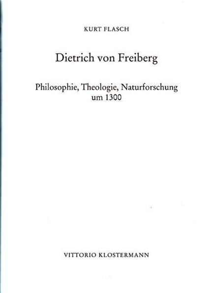 Dietrich von Freiberg, Kurt Flasch - Gebonden - 9783465033011