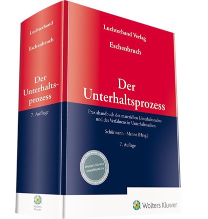 Eschenbruch, Der Unterhaltsprozess, Martin Menne ;  Heinrich Schürmann - Paperback - 9783472095248