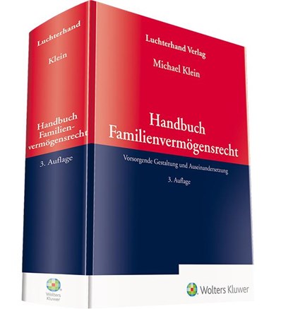 Handbuch Familienvermögensrecht, Michael Klein - Gebonden - 9783472096740