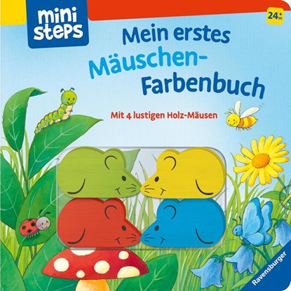 ministeps: Mein erstes Mäuschen-Farbenbuch, Sandra Grimm - Overig - 9783473302727