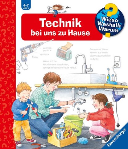 Wieso? Weshalb? Warum?, Band 24: Technik bei uns zu Hause, Ulrike Holzwarth-Raether - Paperback - 9783473326549