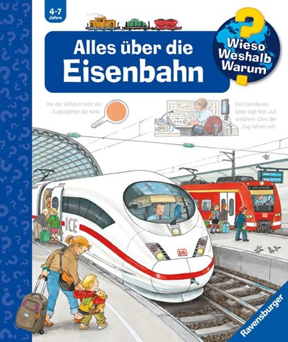 Wieso? Weshalb? Warum?, Band 8: Alles über die Eisenbahn, Patricia Mennen - Paperback - 9783473328840