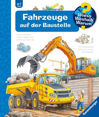 Wieso? Weshalb? Warum?, Band 7: Fahrzeuge auf der Baustelle, Andrea Erne - Paperback - 9783473329687