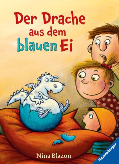 Der Drache aus dem blauen Ei, Nina Blazon - Gebonden - 9783473368471