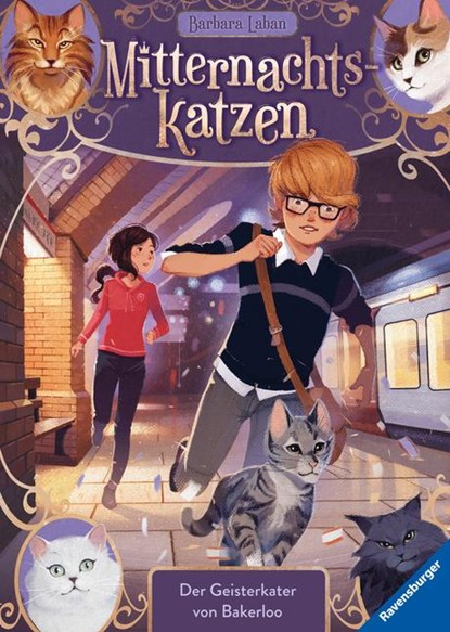 Mitternachtskatzen, Band 4: Der Geisterkater von Bakerloo, Barbara Laban - Gebonden - 9783473408931