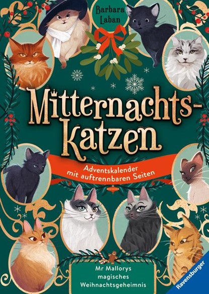 Mitternachtskatzen: Mr Mallorys magisches Weihnachtsgeheimnis., Barbara Laban - Gebonden - 9783473409006