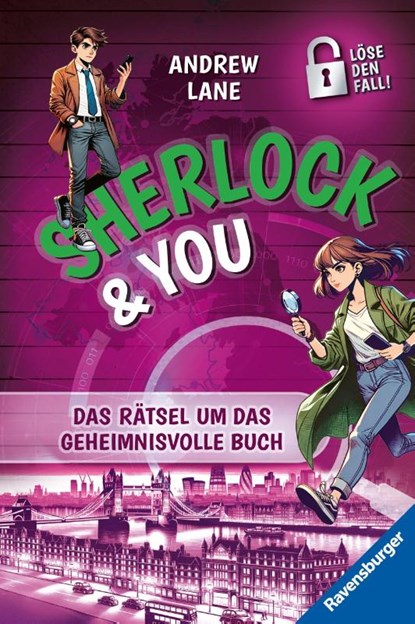 Sherlock & You, Band 4 - Das Rätsel um das geheimnisvolle Buch, Andrew Lane - Gebonden - 9783473409075
