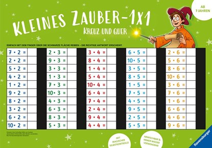Zaubertafel: Kleines Zauber-1x1: Kreuz und quer, niet bekend - Paperback - 9783473415847
