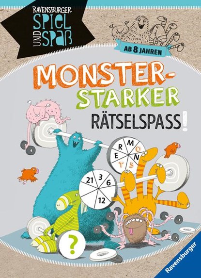 Monsterstarker Rätsel-Spaß ab 8 Jahren, Dominique Conte - Paperback - 9783473416257