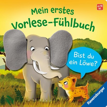 Mein erstes Vorlese-Fühlbuch: Bist du ein Löwe?, Kathrin Lena Orso - Gebonden - 9783473416622