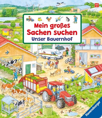 Sachen suchen - Mein großes Sachen suchen: Unser Bauernhof, Susanne Gernhäuser - Gebonden - 9783473417490