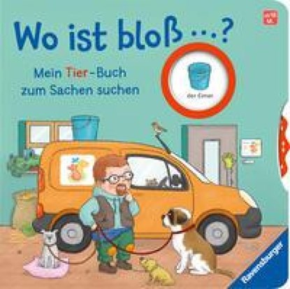 Wo ist bloß ...? - Mein Tier-Buch zum Sachen suchen, Kathrin Lena Orso - Gebonden - 9783473420506