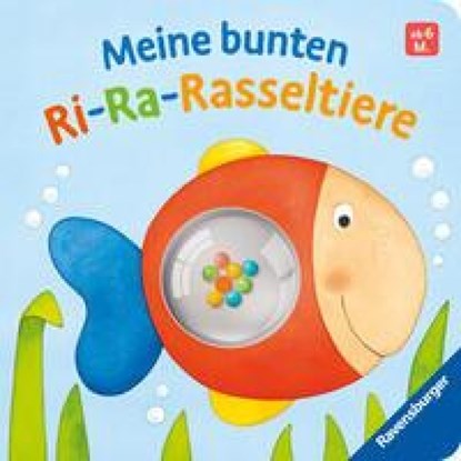Meine bunten Ri-Ra-Rasseltiere, Ina Milk - Gebonden - 9783473421657
