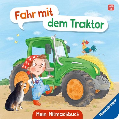 Fahr mit dem Traktor! Mein Bauernhof-Mitmachbuch, Bernd Penners - Gebonden - 9783473422111