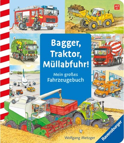 Bagger, Traktor, Müllabfuhr!, Daniela Prusse - Gebonden - 9783473434077