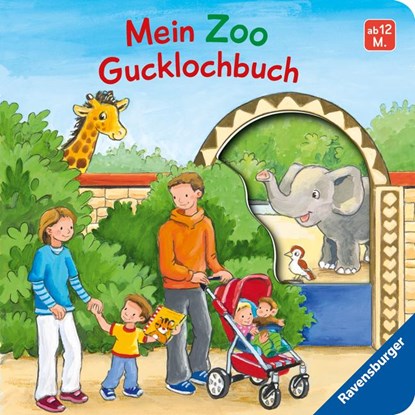 Mein Zoo Gucklochbuch, Carla Häfner - Gebonden - 9783473436200