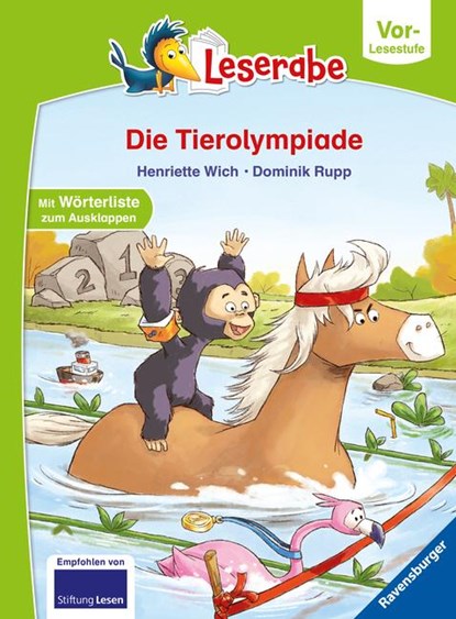 Die Tierolympiade - Leserabe ab Vorschule - Erstlesebuch für Kinder ab 5 Jahren, Henriette Wich - Gebonden - 9783473460243