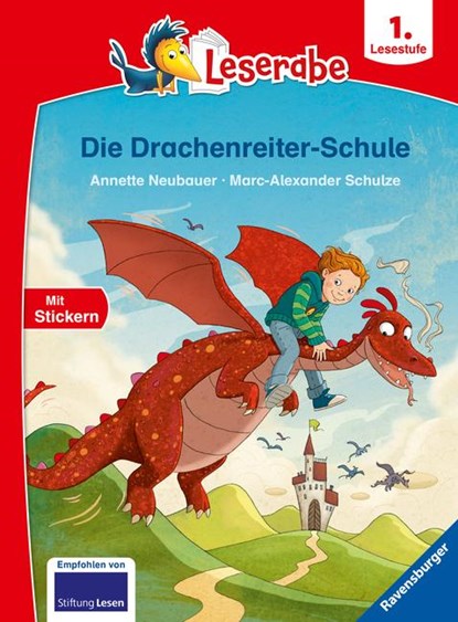 Die Drachenreiter-Schule - Leserabe ab 1. Klasse - Erstlesebuch für Kinder ab 6 Jahren, Annette Neubauer - Gebonden - 9783473460472
