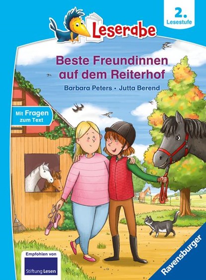 Leserabe 2. Lesestufe - Beste Freundinnen auf dem Reiterhof, Barbara Peters - Gebonden - 9783473462056
