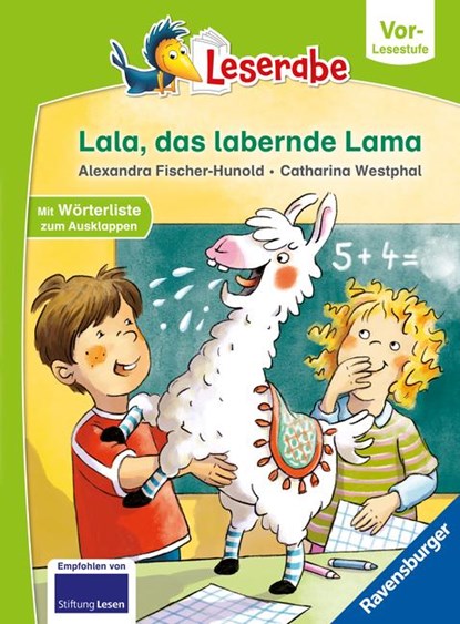 Leserabe - Vor-Lesestufe - Lala, das labernde Lama, Alexandra Fischer-Hunold - Gebonden - 9783473462131