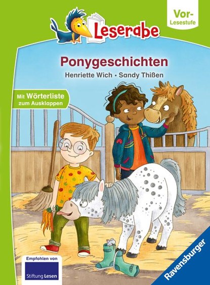 Ponygeschichten - Leserabe ab Vorschule - Erstlesebuch für Kinder ab 5 Jahren, Henriette Wich - Gebonden - 9783473462865