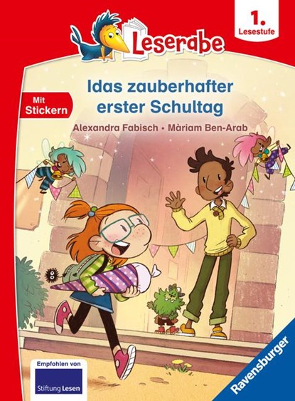 Leserabe 1. Lesestufe - Idas zauberhafter erster Schultag, Alexandra Fabisch - Gebonden - 9783473463459