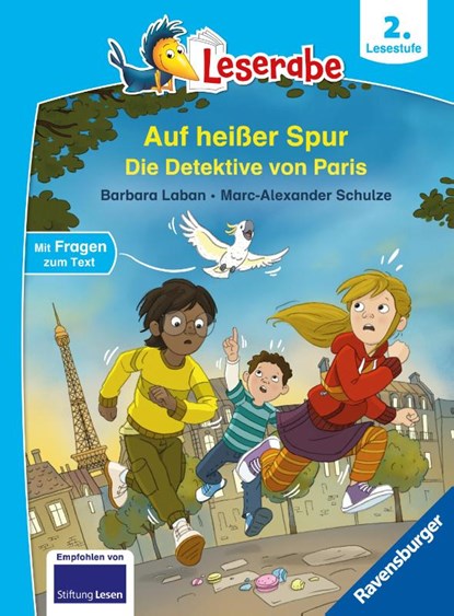 Leserabe 2. Lesestufe - Auf heißer Spur - Die Detektive von Paris, Barbara Laban - Gebonden - 9783473463923