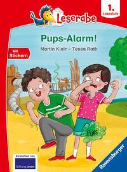 Leserabe 1. Lesestufe - Pups-Alarm!, Martin Klein - Gebonden - 9783473463978