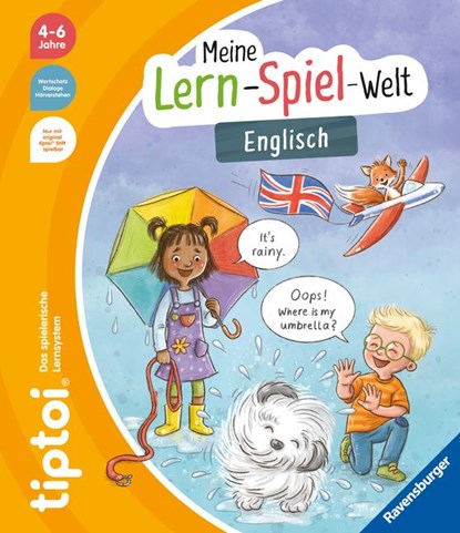 tiptoi® Meine Lern-Spiel-Welt - Englisch, Helen Seeberg - Paperback - 9783473492893