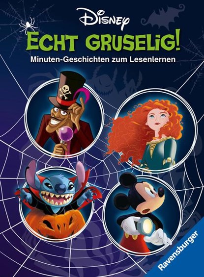 Disney - Echt gruselig! Minuten-Geschichten zum Lesenlernen, Annette Neubauer - Gebonden - 9783473497850