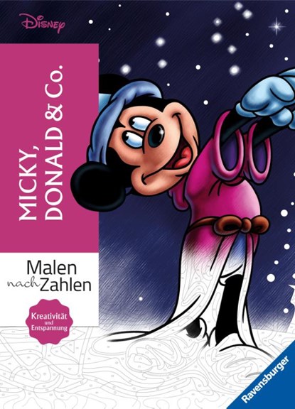 Disney - Malen nach Zahlen: Micky, Donald & Co., niet bekend - Paperback - 9783473498345