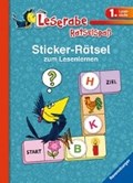 Leserabe: Sticker-Rätsel zum Lesenlernen (1. Lesestufe), blau | Lena Hofmann | 