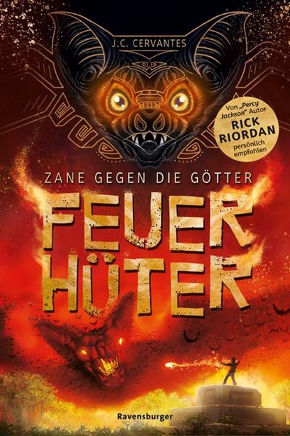 Zane gegen die Götter, Band 2 - Feuerhüter, J. C. Cervantes - Paperback - 9783473586448