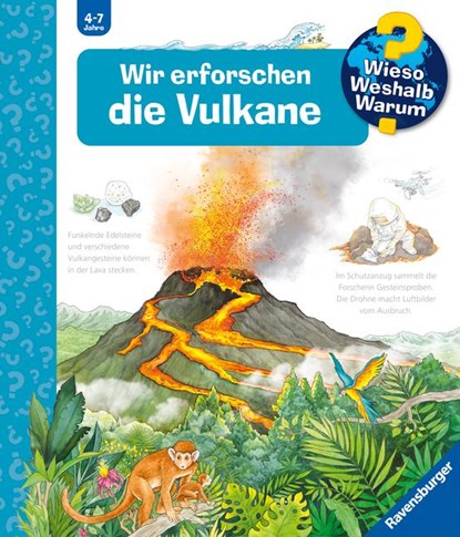 Wieso? Weshalb? Warum? Band 4 - Wir erforschen die Vulkane, Sandra Noa - Paperback - 9783473600564