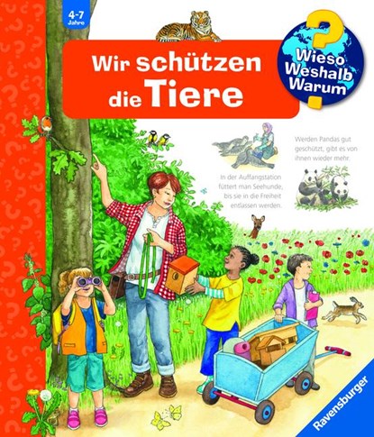 Wieso? Weshalb? Warum?, Band 43 - Wir schützen die Tiere, Andrea Erne - Paperback - 9783473600595
