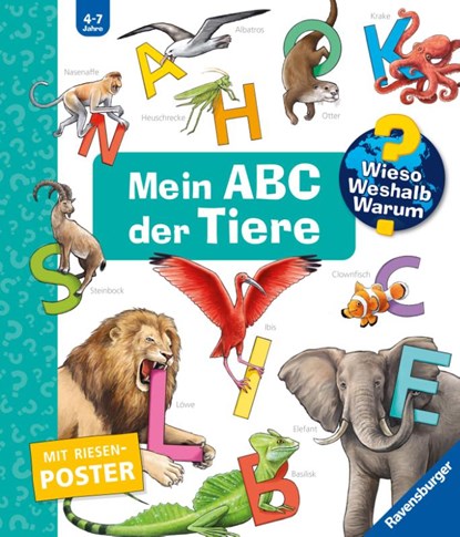 Wieso? Weshalb? Warum? Kernreihe (4-7 J.) - Mein ABC der Tiere, Susanne Gernhäuser - Paperback - 9783473600779