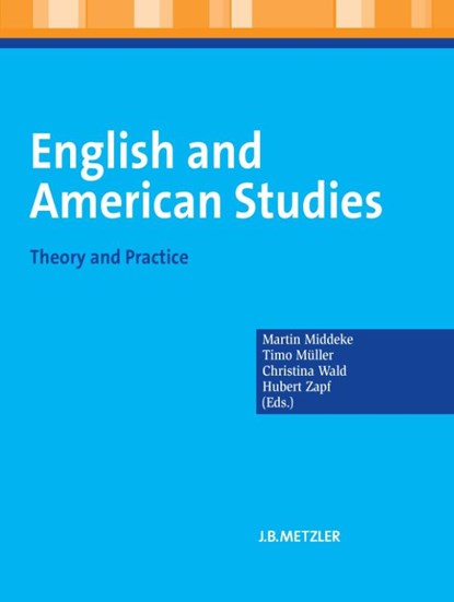 English and American Studies, Martin Middeke ; Christina Wald ; Hubert Zapf - Gebonden - 9783476023063