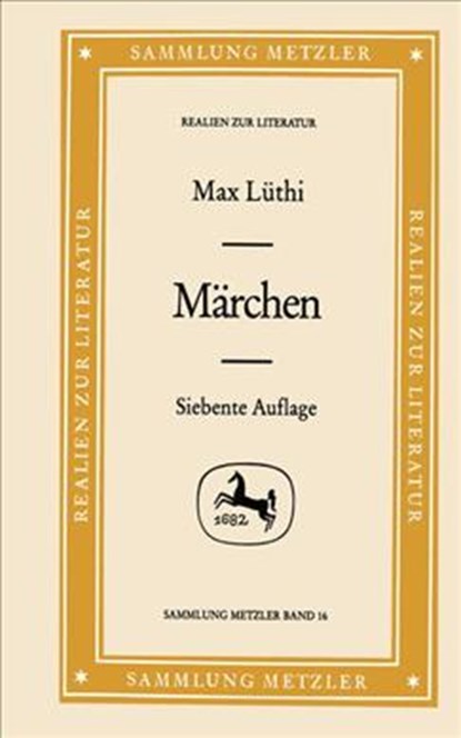 Marchen, Max Luthi - Paperback - 9783476170163