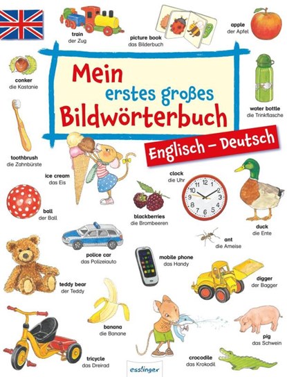 Mein erstes großes Bildwörterbuch - Englisch/Deutsch, niet bekend - Gebonden - 9783480229741