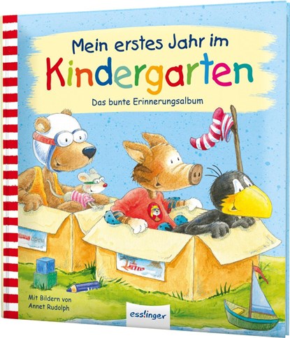 Der kleine Rabe Socke: Mein erstes Jahr im Kindergarten, niet bekend - Gebonden - 9783480234042