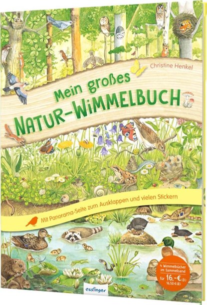 Mein großes Natur-Wimmelbuch, niet bekend - Gebonden - 9783480236084