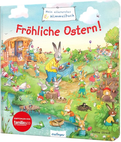 Mein allererstes Wimmelbuch: Fröhliche Ostern!, Sibylle Schumann - Gebonden - 9783480236985