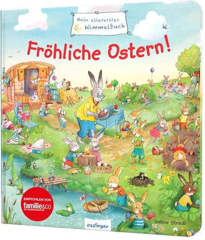Mein allererstes Wimmelbuch: Fröhliche Ostern!, Sibylle Schumann - Gebonden - 9783480236985